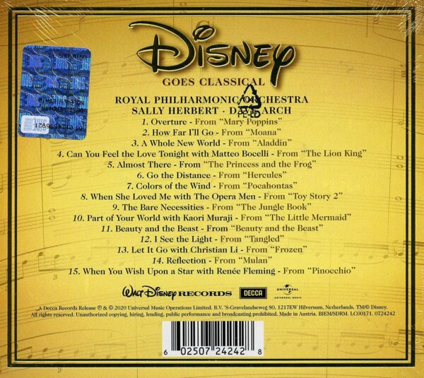 Disney Goes Classical - The Royal Philharmonic Orchestra