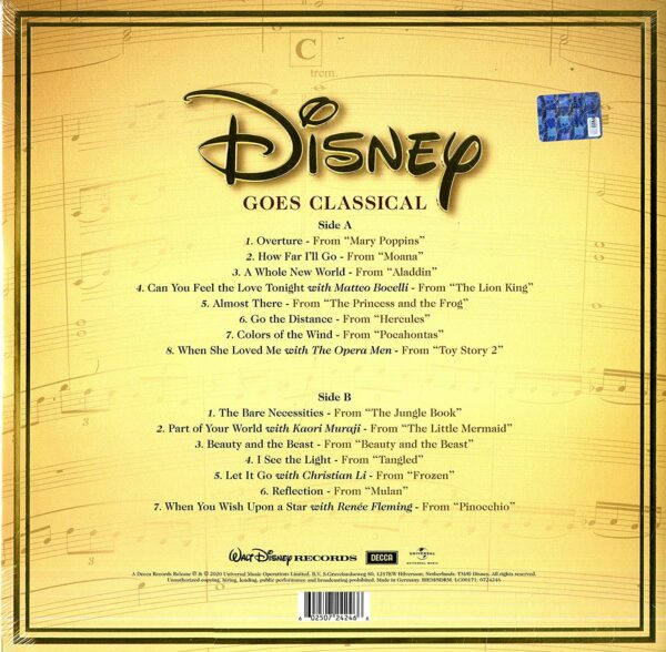 Disney Goes Classical (Vinyl) - The Royal Philharmonic Orchestra