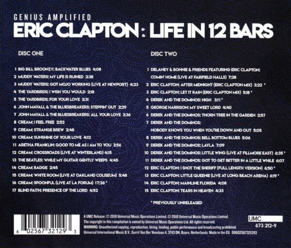 Life In 12 Bars (OST) - Eric Clapton