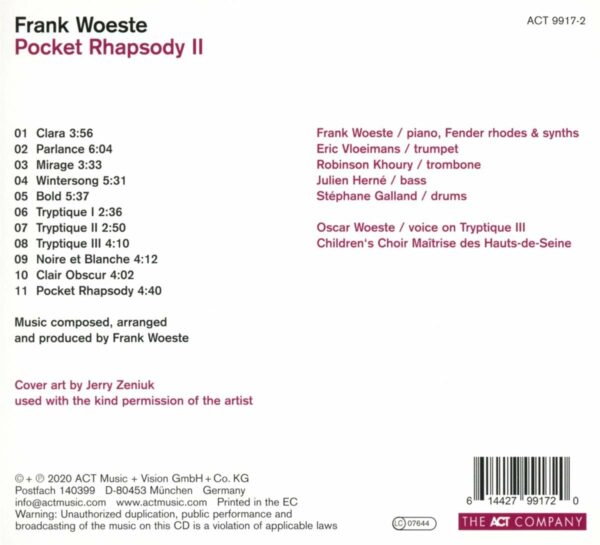 Pocket Rhapsody II - Frank Woeste