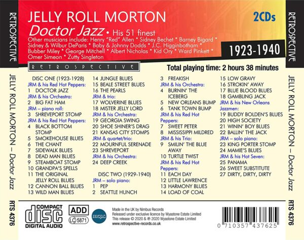 Doctor Jazz - Jelly Roll Morton