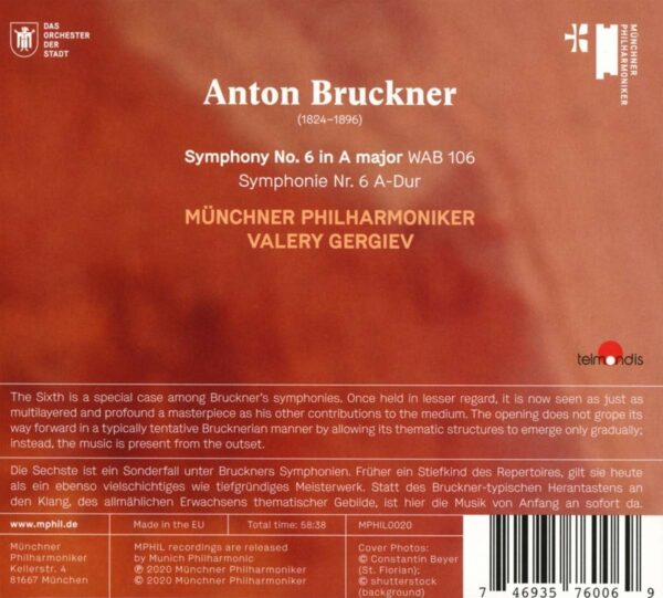 Bruckner: Symphony No.6 - Valery Gergiev