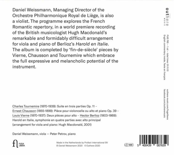 The Romantic Viola II - Daniel Weissmann