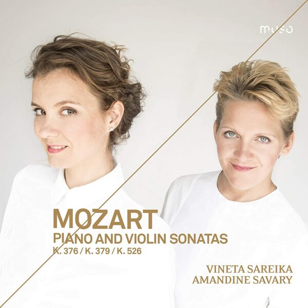 Mozart: Piano & Violin Sonatas K. 376, K. 379, K. 526 - Amandine Savary
