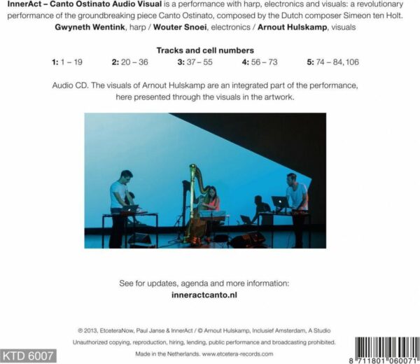 Ten Holt: Canto Ostinato Audio Visual - Inneract