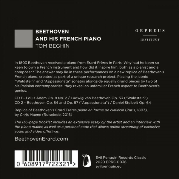 Beethoven And His French Piano - Tom Beghin