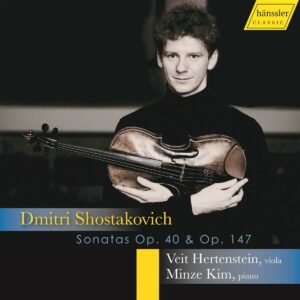 Shostakovich: Works For Viola & Piano Opp.40 & 147 - Veit Hertenstein