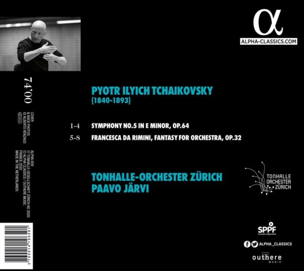 Tchaikovsky: Symphony No. 5 & Francesca Da Rimini - Paavo Järvi