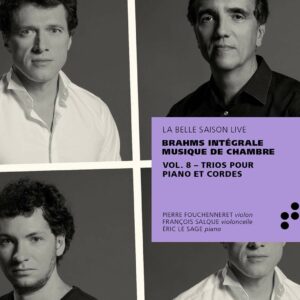 Johannes Brahms: Trios Pour Piano Et Cordes (Integrale Musique De Chambre Vol.8) - Eric Le Sage