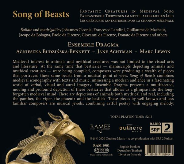 Song of Beasts, Fantastic Creatures in Medieval Songs - Agnieszka Budzinska-Bennett
