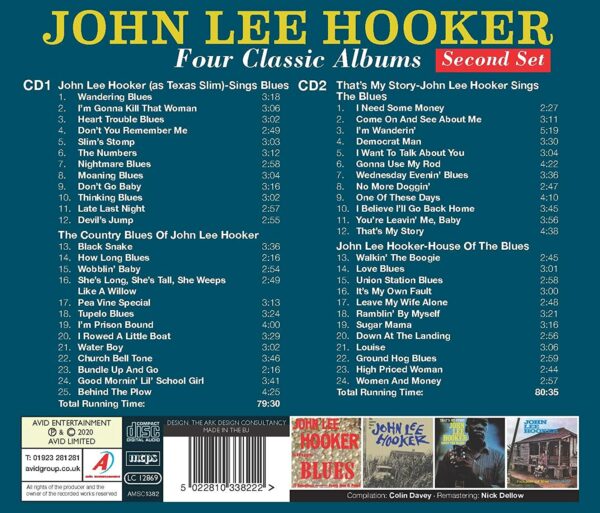 Four Classic Albums - John Lee Hooker