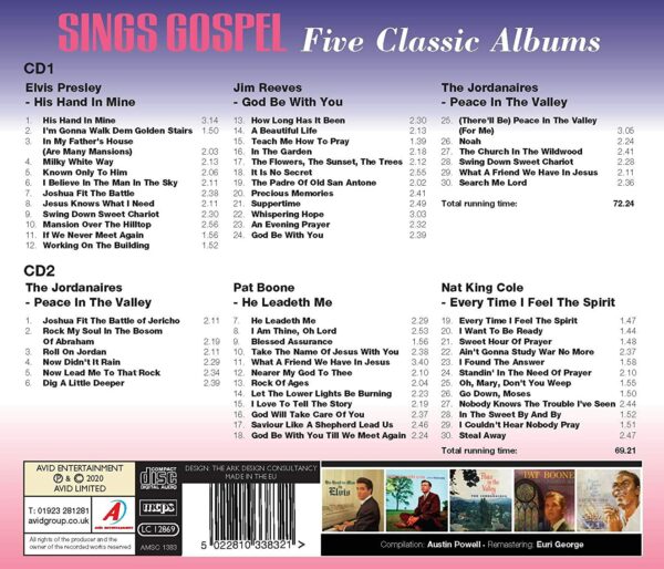 Sings Gospel - Five Classic Albums