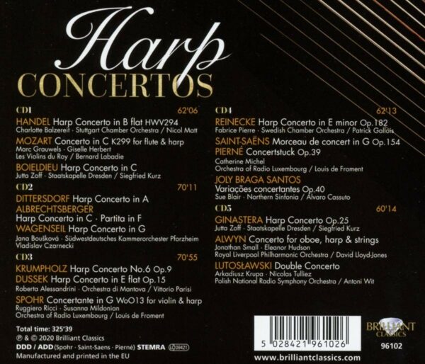 Harp Concertos - Box Set