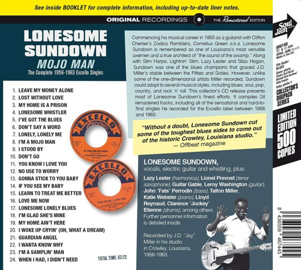 Mojo Man: The Complete 1956-1962 Excello Singles - Lonesome Sundown