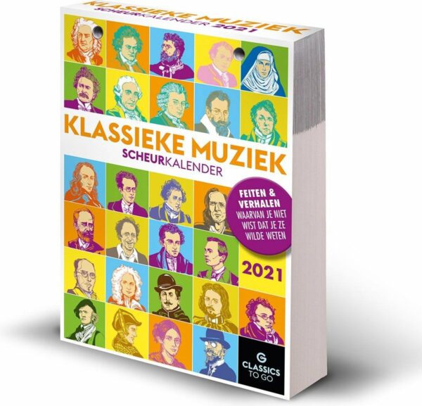 Scheurkalender Klassieke Muziek 2021