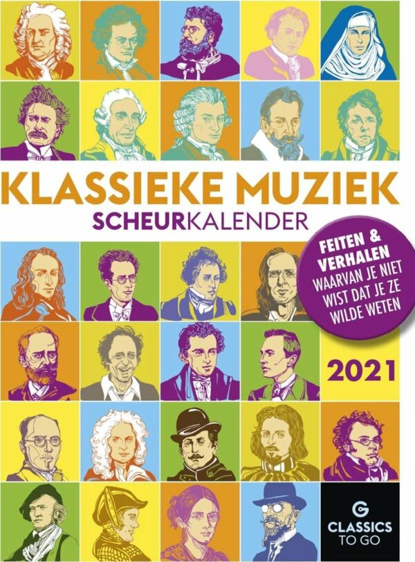 Scheurkalender Klassieke Muziek 2021