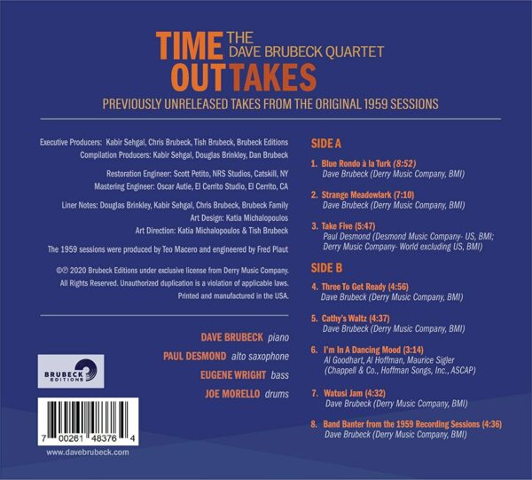 Time Outtakes - Dave Brubeck Quartet