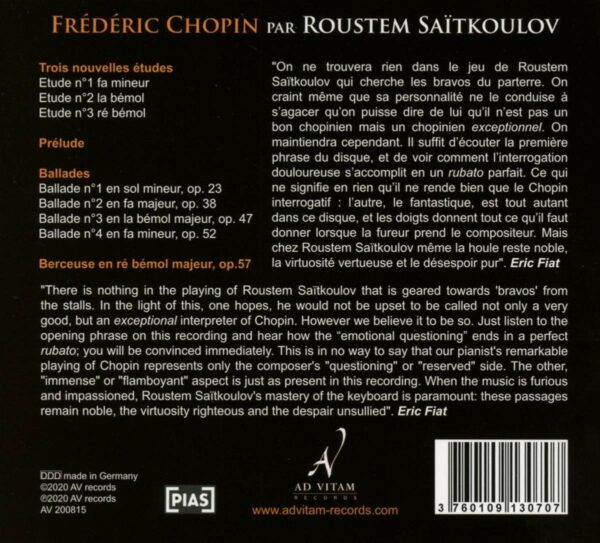 Frederic Chopin - Roustem Saitkoulov