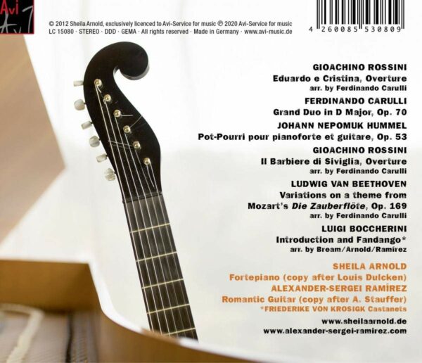 Rossini / Carulli / Beethoven: Guitar & Fortepiano - Sheila & Ramirez