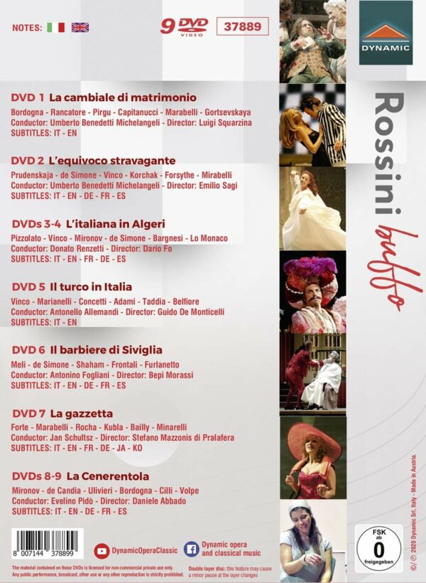 Rossini Buffo (7 Complete Operas) - Paolo Bordogna