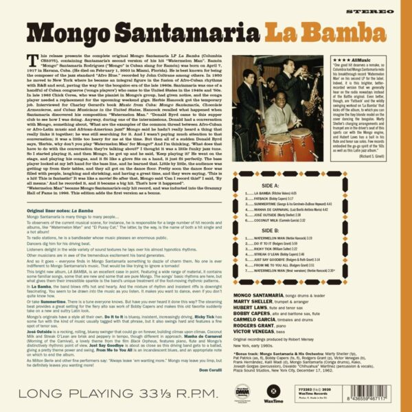 La Bamba (Vinyl) - Mongo Santamaria