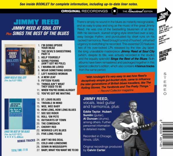 At Soul City + Sings The Best Of The Blues - Jimmy Reed