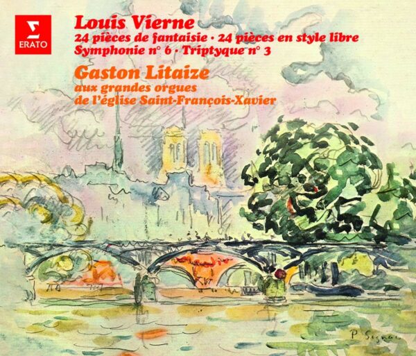 Vierne: Oeuvres Pour Orges - Gaston Litaize