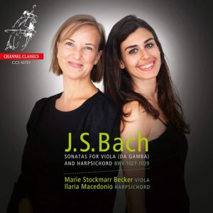 Bach: Sonatas For Viola Da Gamba BWV 1027-1029 - Marie Stockmarr Becker
