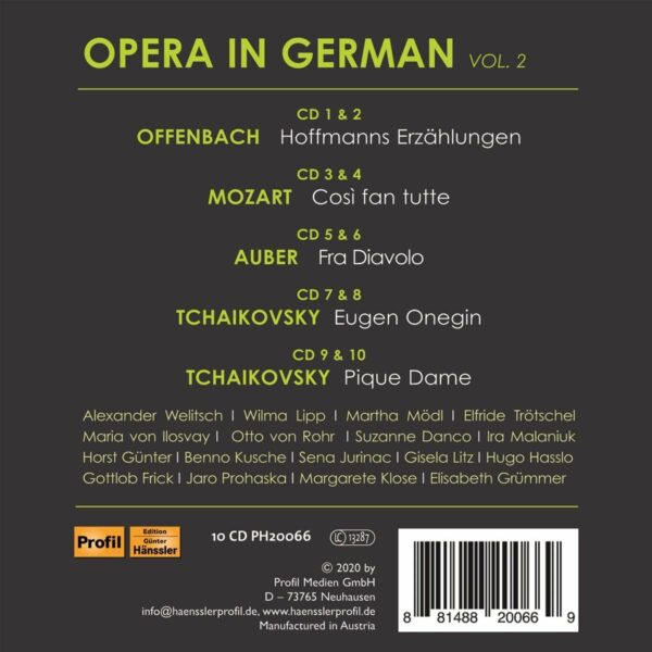 Opera In German Vol.2 - Rudolf Schock