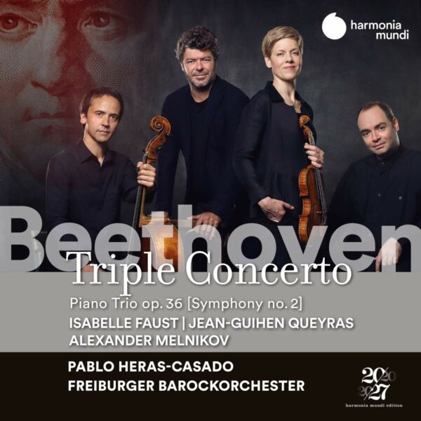 Beethoven: Triple Concerto Op.56, Piano Trio Op.36 - Isabelle Faust