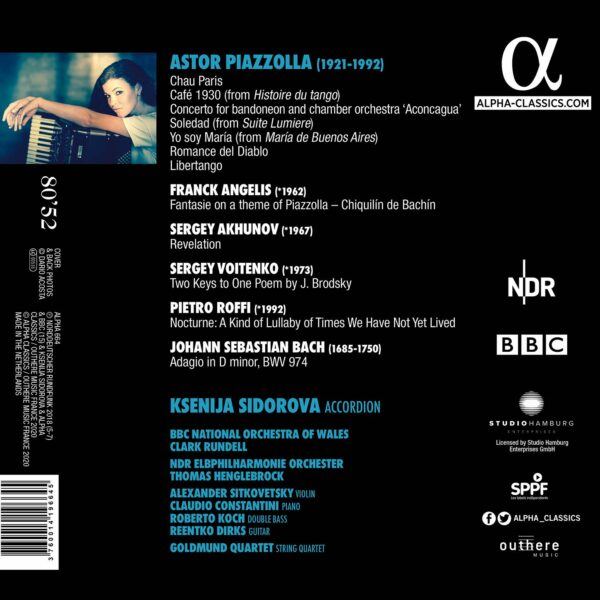 Piazzolla Reflections - Ksenija Sidorova