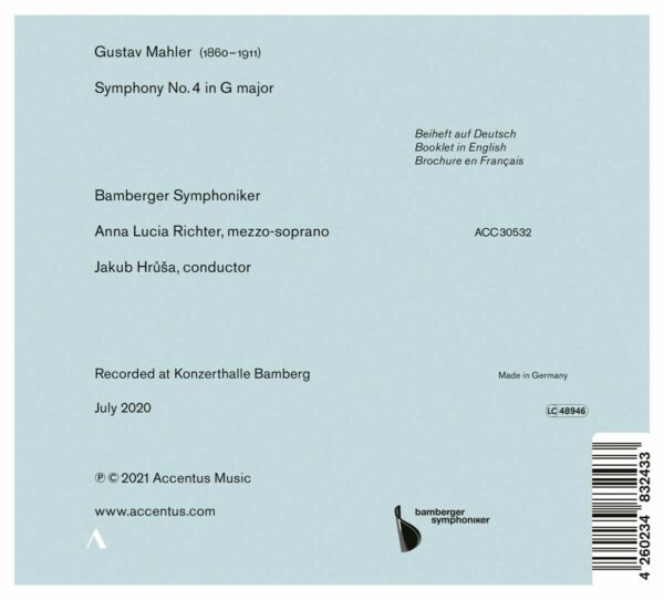 Mahler: Symphony No. 4 - Jakub Hrusa