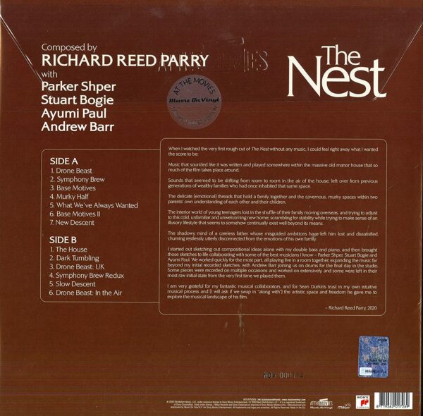 The Nest (OST) (Vinyl) - Richard Reed Parry