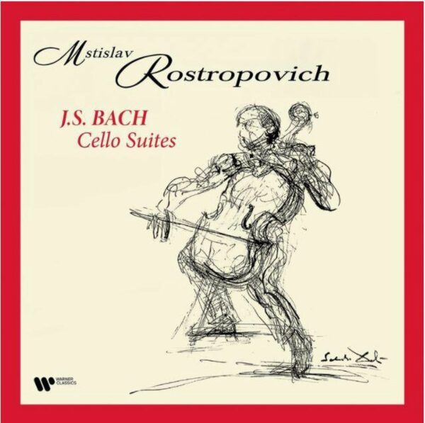 Bach: Cello Suites (Vinyl) - Mstislav Rostropovich
