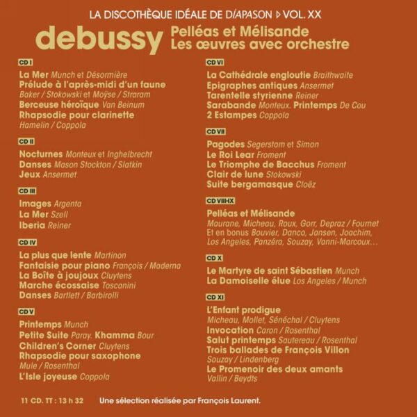 Debussy: Pelléas et Mélisande & Les oeuvres avec orchestre - La discothèque idéale de Diapason, Vol. 20