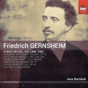 Friedrich Gernsheim: Piano Music Vol.2 - Jens Barnieck