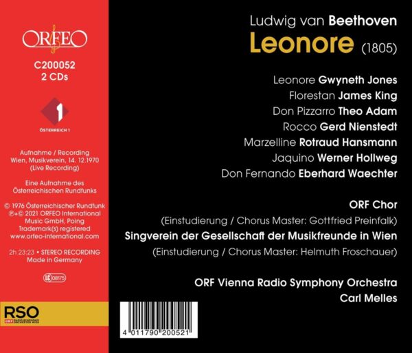 Beethoven: Leonore - Gwyneth Jones