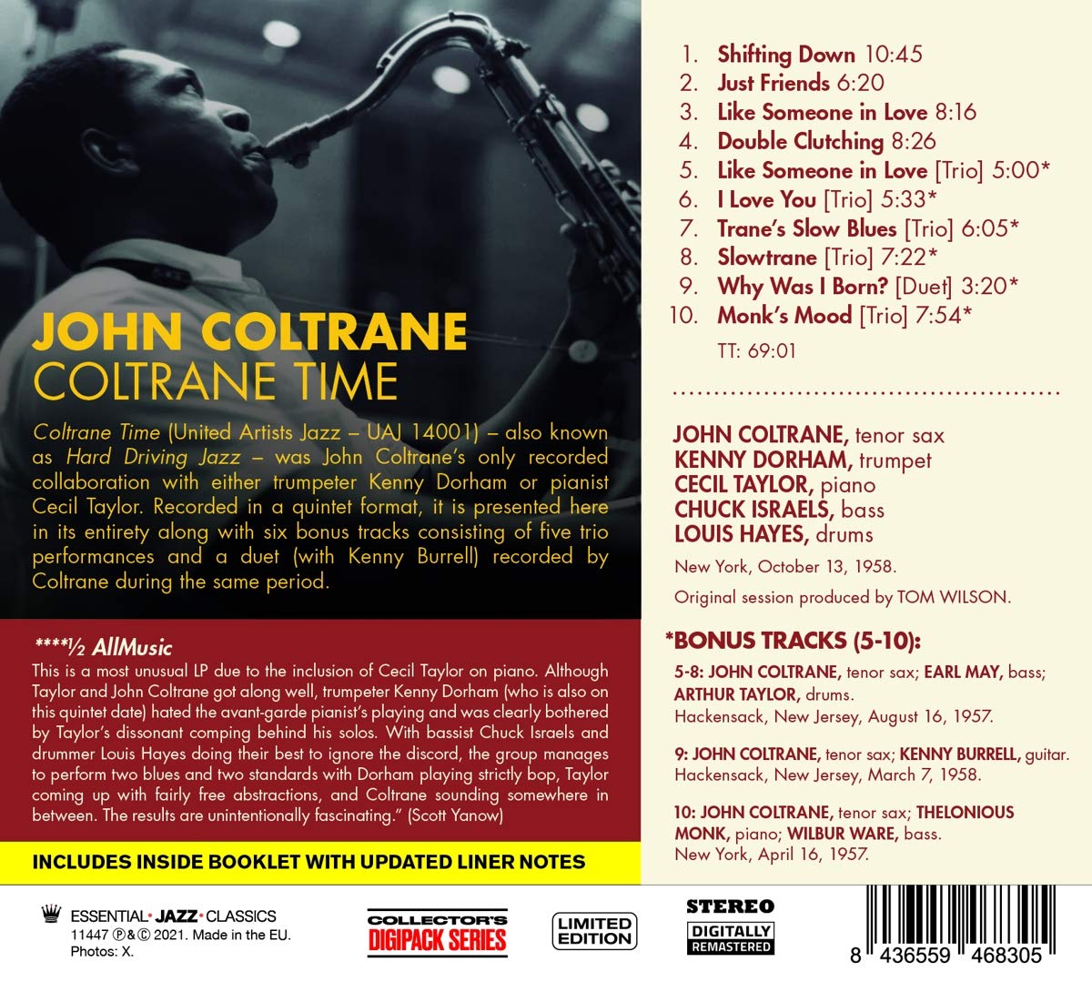 Coltrane Time - John Coltrane - La Boîte à Musique