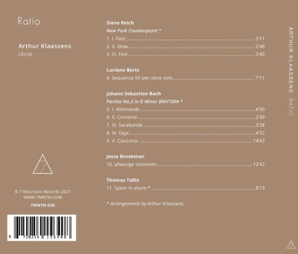 Ratio - Arthur Klaassens