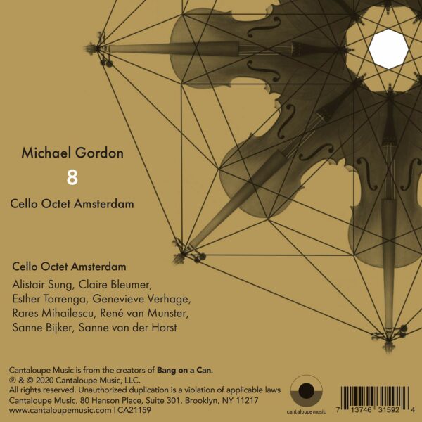 Michael Gordon: 8 - Cello Octet Amsterdam
