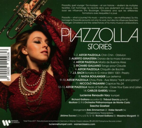 Piazzolla Stories - Lucienne Renaudin Vary