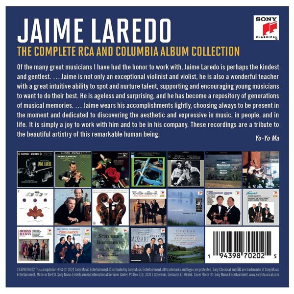 Complete RCA And Columbia Album Collection - Jaime Laredo