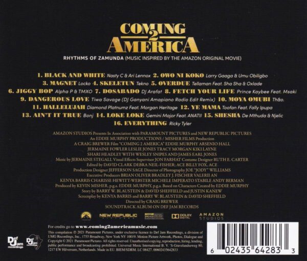 Rhythms Of Zamunda (Music Inspired By Coming 2 America) (OST)