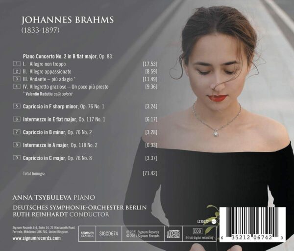 Brahms - Anna Tsybuleva
