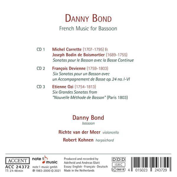 French Music for Bassoon - Danny Bond