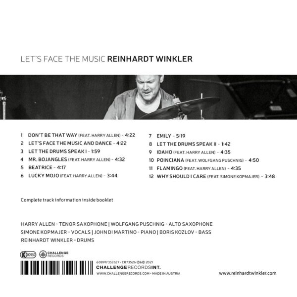 Let's Face The Music - Reinhardt Winkler
