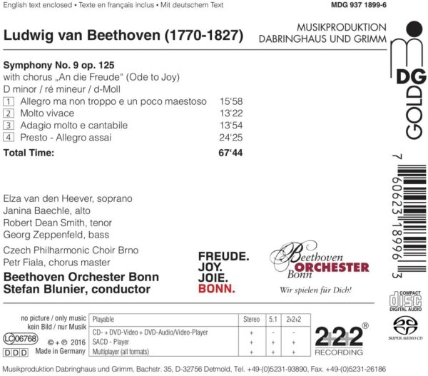 Beethoven: Symphony No.9 - Beethoven Orchester Bonn
