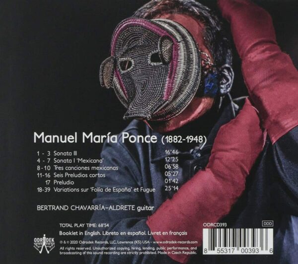 [p]ers[on]a mis[ce]llanea (Works Of Manuel Ponce) - Bertrand Chavarria-Aldrete