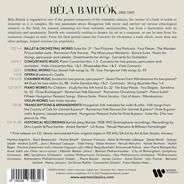 Bela Bartok: The Hungarian Soul