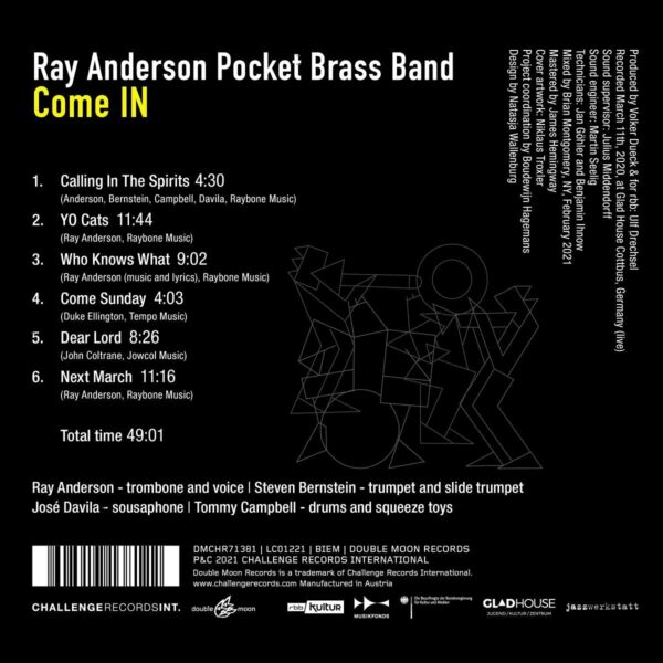 Come In - Ray Anderson Pocket Brass Band